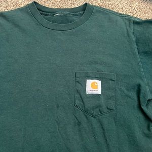 green carhartt t